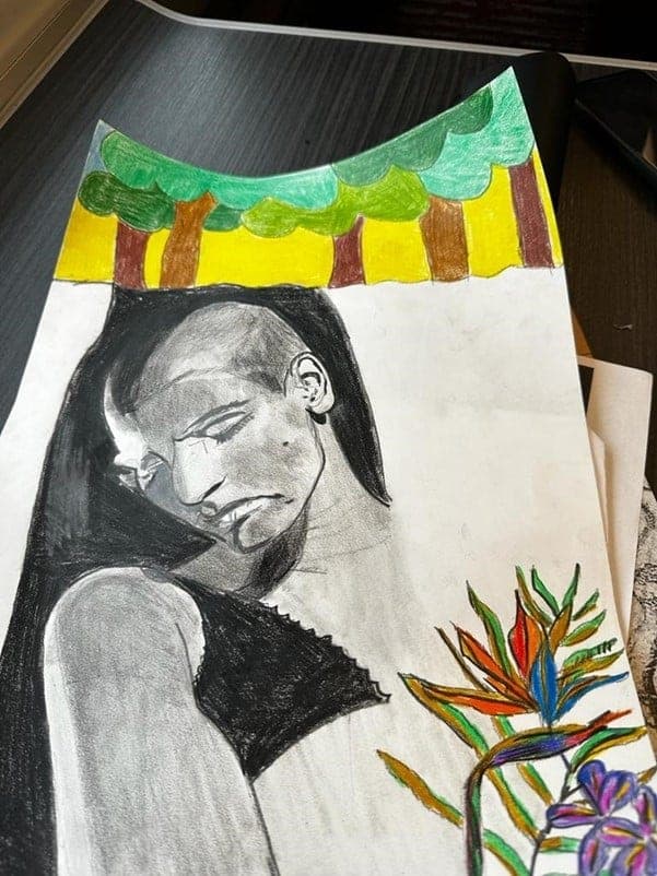 drawing of sinead sf studios london